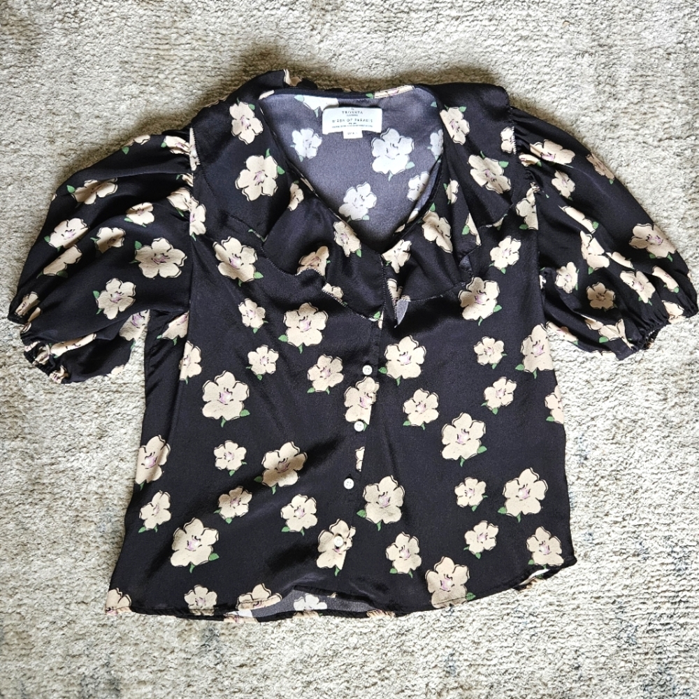Trovata birds of paradis faye blouse